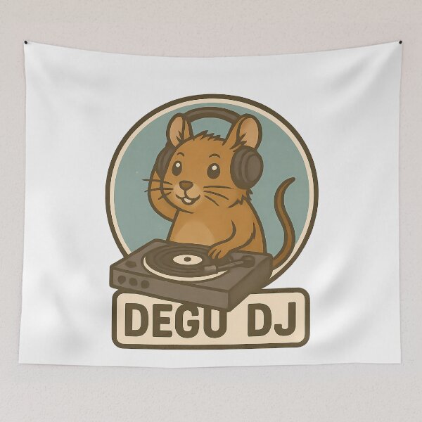 Item preview, Degu DJ designed and sold by k3rstman1.