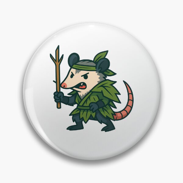 Item preview, Fierce Opossum Warrior designed and sold by k3rstman1.