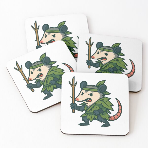 Item preview, Fierce Opossum Warrior designed and sold by k3rstman1.