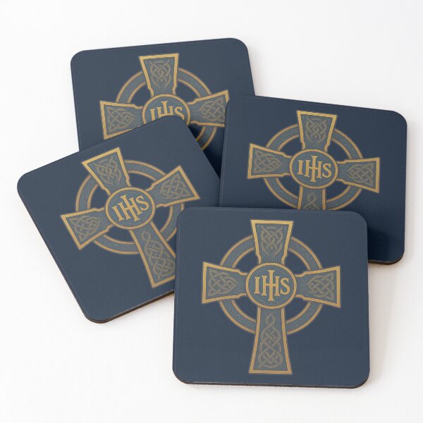 Item preview, IHS Celtic Cross – Sacred Name, Sacred Power designed and sold by SaintGear.