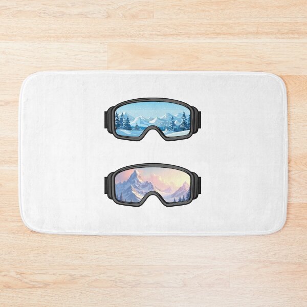 Item preview, Snowy Ski Goggles Sticker Pack designed and sold by lea-lani.