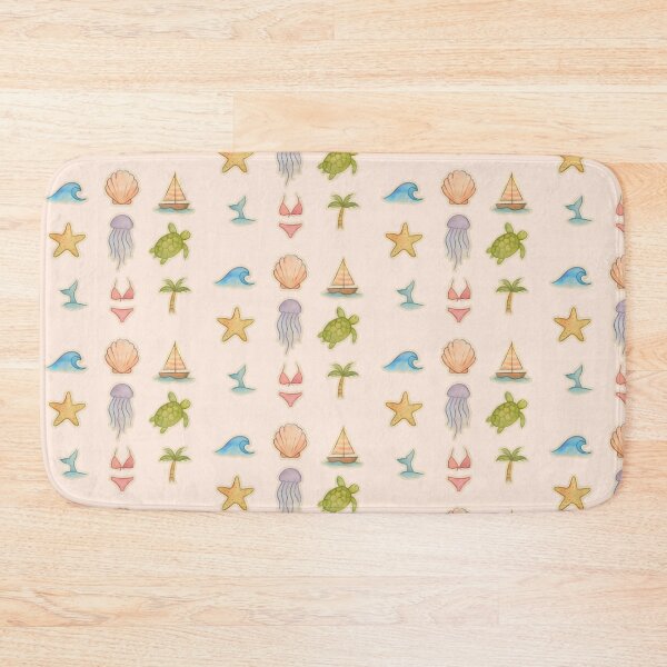 Item preview, beach vibes watercolor pack designed and sold by Maussa Ivimas.
