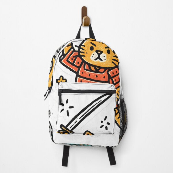 Item preview, Hand-Drawn Samurai Cats Doodle designed and sold by shockSpot.