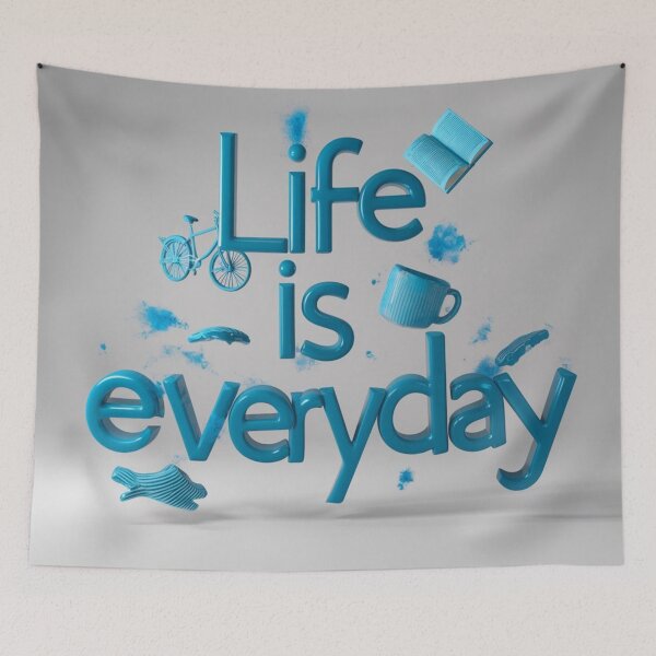 Item preview, LIFE IS EVERYDAY designed and sold by OneMoreShopHere.