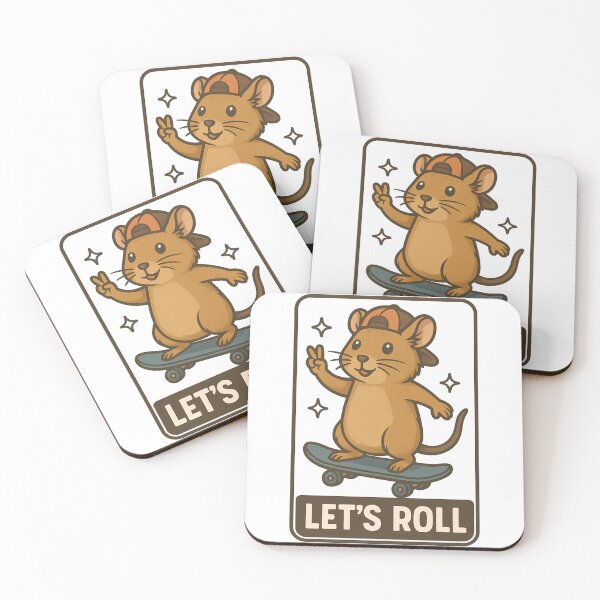 Item preview, Rad Degu Skateboarder  designed and sold by k3rstman1.