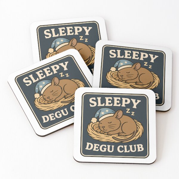 Item preview, Sleepy Degu Club designed and sold by k3rstman1.