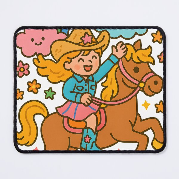 Item preview, Coastal Cowgirl Rainbow Rodeo Vibes designed and sold by shockSpot.