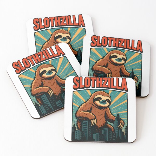 Item preview, Slothzilla Awesome Sloth designed and sold by k3rstman1.