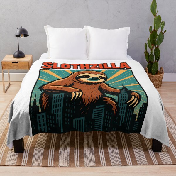 Item preview, Slothzilla Awesome Sloth designed and sold by k3rstman1.
