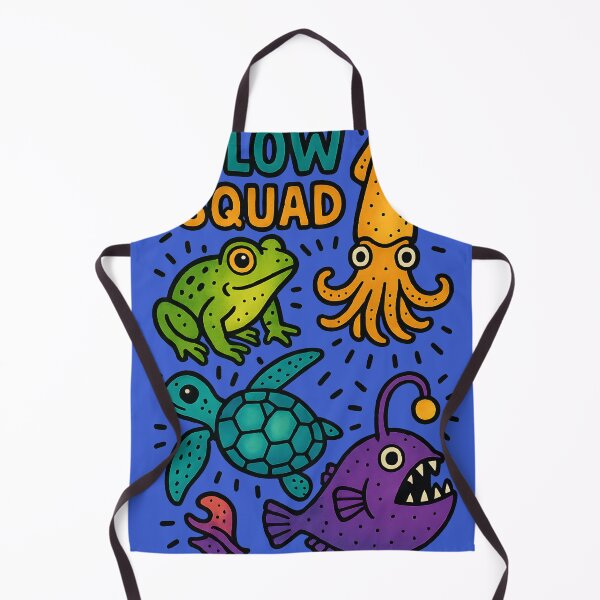 Item preview, Bioluminescent Animals Glow Squad Doodle designed and sold by shockSpot.