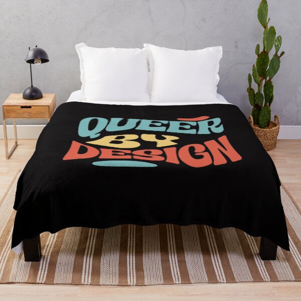 Item preview, Queer By Design LGBTQ Empowerment Protest Tee - Unisex Jersey Short Sleeve T-Shirt, Identity Pride Shirt, LGBTQ Apparel, Gay Designer Tee designed and sold by Orens POD.