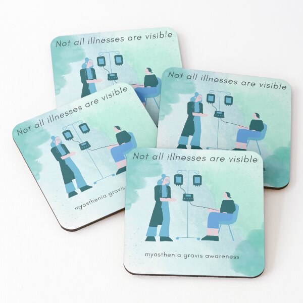 Item preview, Myasthenia gravis awareness designed and sold by QuietGlow.