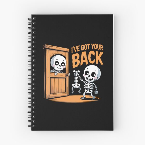 Item preview, Ive Got Your Back - Halloween Skeletons designed and sold by GRABAPSHOP.