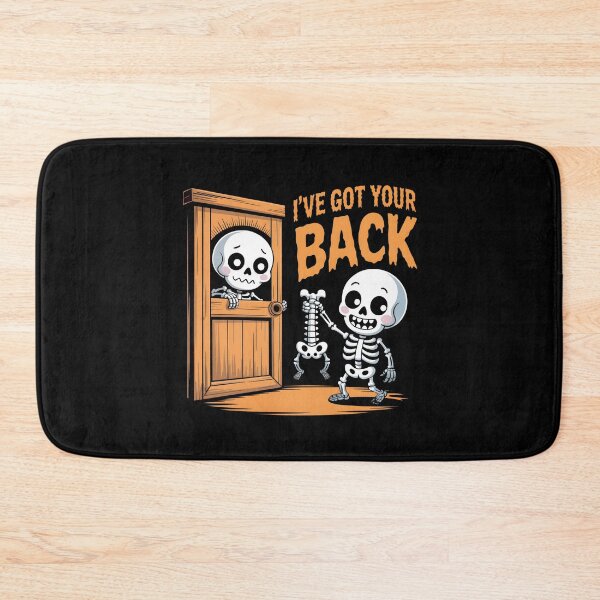 Item preview, Ive Got Your Back - Halloween Skeletons designed and sold by GRABAPSHOP.