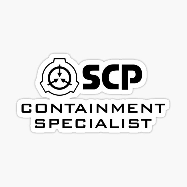 Item preview, SCP Containment Specialist Logo Design for Fans designed and sold by opalskystudio.