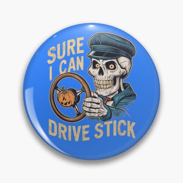 Item preview, Skeleton Driver, I can Drive stick (New Model). Sticker designed and sold by InkwiseIA.