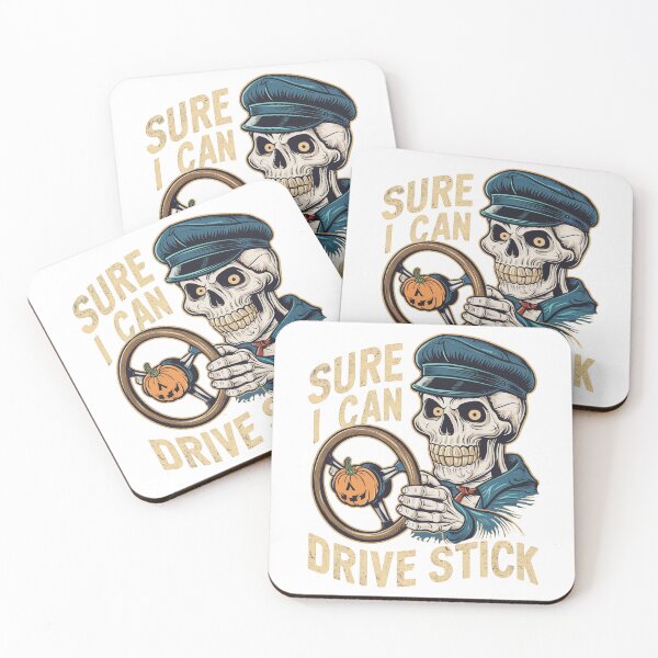 Item preview, Skeleton Driver, I can Drive stick (New Model). Sticker designed and sold by InkwiseIA.