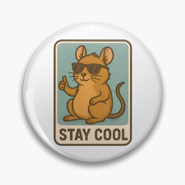 Item preview, Stay Cool Degu Rodent With Sunglasses Thumbs Up designed and sold by k3rstman1.