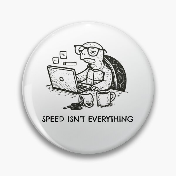 Item preview, Turtle Office Worker IT support Tech Sarcasm - Minimalist Animal Art designed and sold by BeaverFriends.
