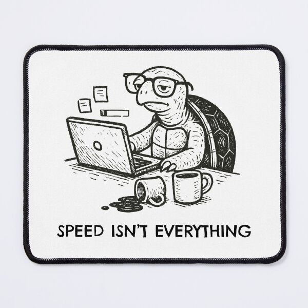 Item preview, Turtle Office Worker IT support Tech Sarcasm - Minimalist Animal Art designed and sold by BeaverFriends.