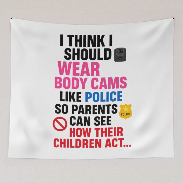 Item preview, Funny Teacher Shirt – Body Cam Classroom Quote designed and sold by Uglyandcute.