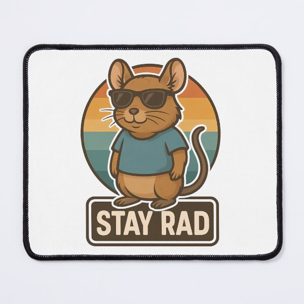 Item preview, Stay Rad Cool Degu Rodent With Sunglasses designed and sold by k3rstman1.