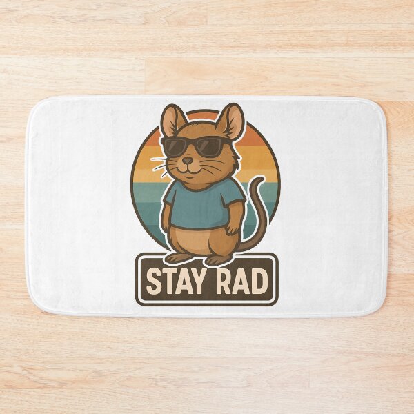 Item preview, Stay Rad Cool Degu Rodent With Sunglasses designed and sold by k3rstman1.