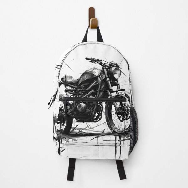 Item preview, Urban Motorcycle Sketch – Raw Speed in Ink & Motion designed and sold by Pixel-Up.