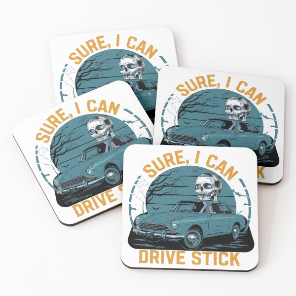 Item preview, Sure, I can Drive stick (New Model). Sticker designed and sold by InkwiseIA.