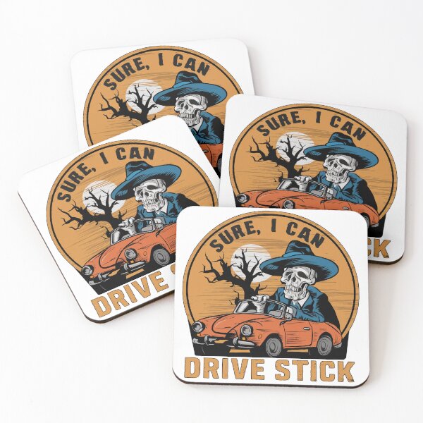 Item preview, Sure, I can Drive stick. Sticker designed and sold by InkwiseIA.