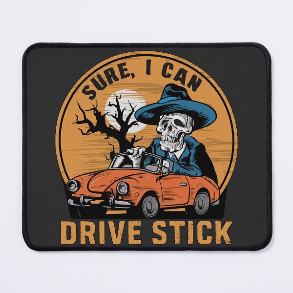 Item preview, Sure, I can Drive stick. Sticker designed and sold by InkwiseIA.