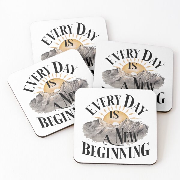Item preview, Every Day is a new Beginning. Stiker designed and sold by InkwiseIA.