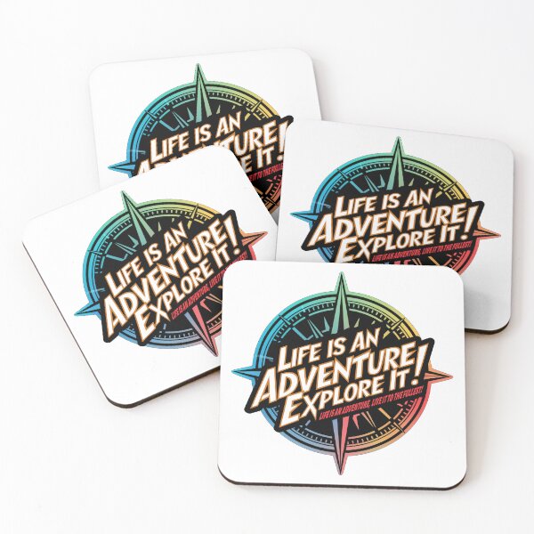 Item preview, Life is an adventure, Explore it!. sticker designed and sold by InkwiseIA.