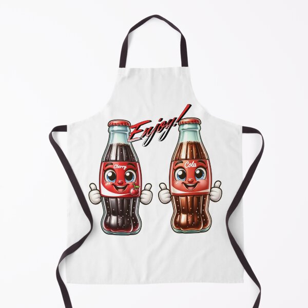 Item preview, Cherry & Cola Prime Cartoon Soda T-Shirt – Retro Cute Bottle Buddies designed and sold by NSB-Design.