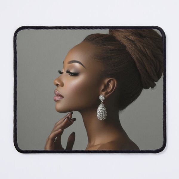 Item preview, Elegant woman with styled hair designed and sold by anytka.