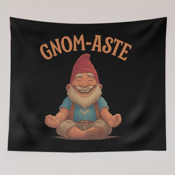 Artikelvorschau, GNOM-ASTE: Namaste Gnome Yoga entworfen und verkauft von TheDuckprints.