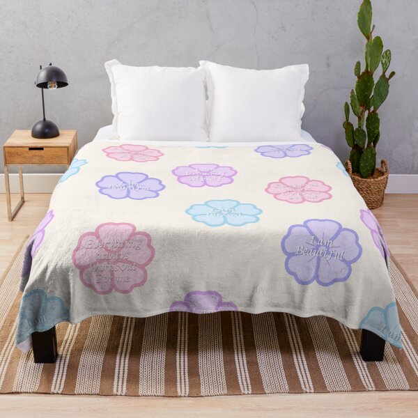 Item preview, Pastel flower affirmations designed and sold by SunDoodleArt.