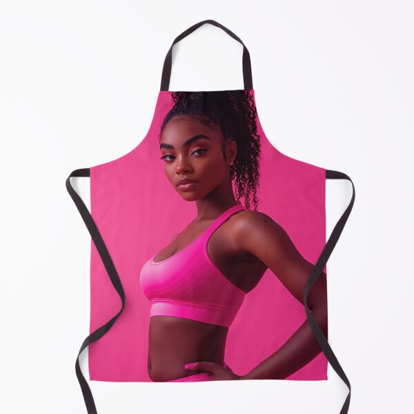 Item preview, Model poses before pink background designed and sold by anytka.