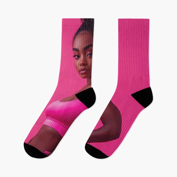 Item preview, Model poses before pink background designed and sold by anytka.