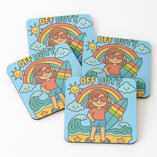 Item preview, Surfing Teachers Happycore Vibes Off Duty designed and sold by shockSpot.