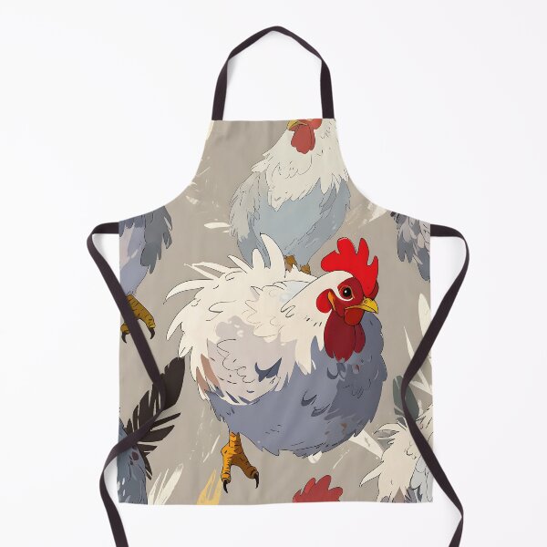 Item preview, Stylized Farm Rooster Pattern designed and sold by Ledsor.