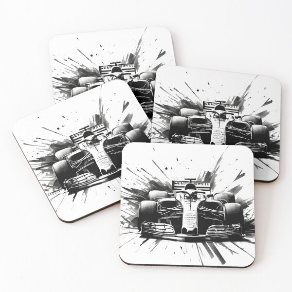 Item preview, Formula Racer Ink Explosion – Speed and Precision in Motion designed and sold by Pixel-Up.