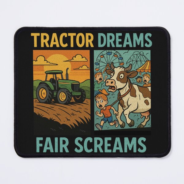 Item preview, Ain't No Tired Like Fair Week Tired - Tractor Dreams, Fair Screams designed and sold by I AM BRO.