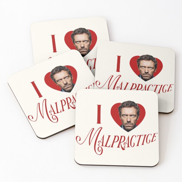 Item preview, I Love Malpractice (Gregory House TV Show) designed and sold by hollanov98.
