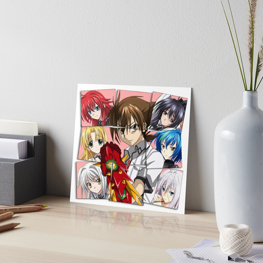 High School DxD Paint By Numbers - Numeral Paint Kit