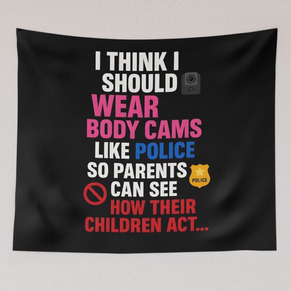 Item preview, Funny Teacher Shirt – Body Cam Classroom Quote designed and sold by Uglyandcute.