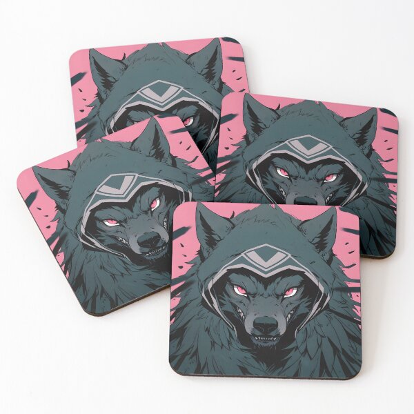 Item preview, Hooded Cyber Wolf Gaze designed and sold by Ledsor.