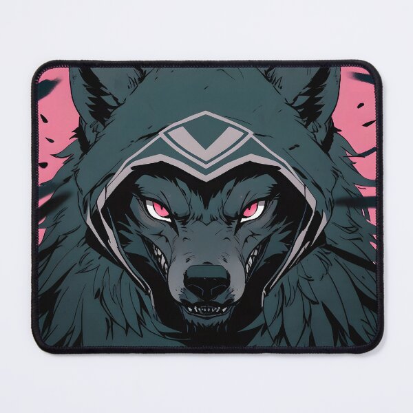 Item preview, Hooded Cyber Wolf Gaze designed and sold by Ledsor.