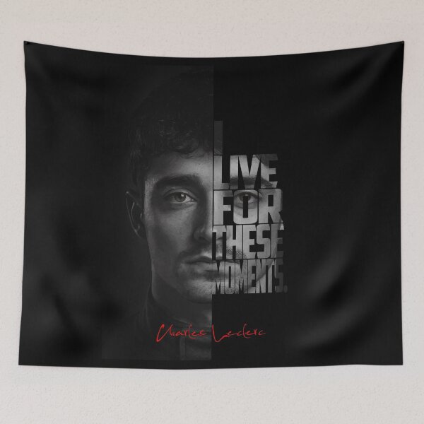 Item preview, Charles Leclerc – Motivational Quote designed and sold by Enea Kelo.