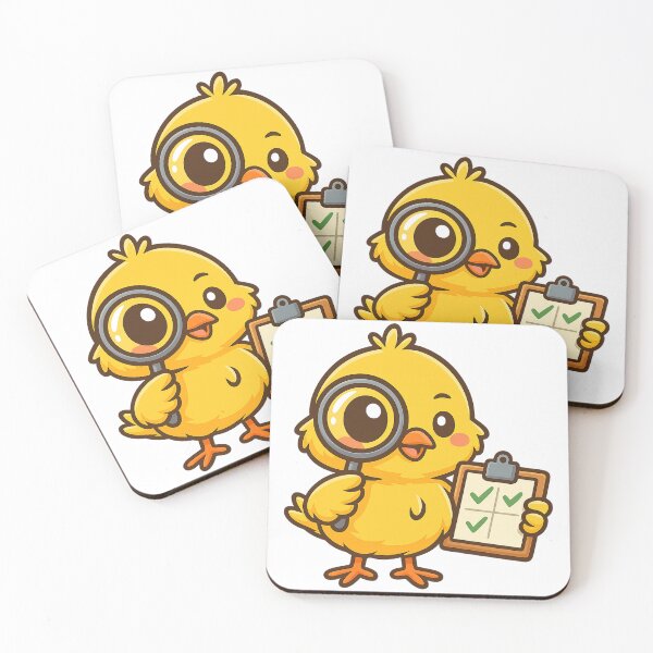 Item preview, Chick Inspector – Funny Poultry Expert Design designed and sold by Collins Design.